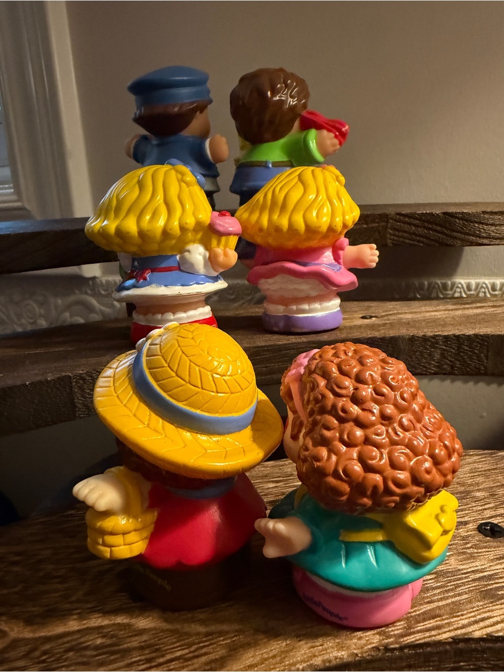 Mattel Fisher Price VTG Little People Chunkies LOT of 6 Rare - Picture 2 of 3